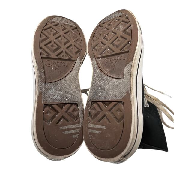 Converse Chuck Taylor All Star High Top Sneakers Men’s 6.5 Black – Wear on Heel - Picture 4 of 4